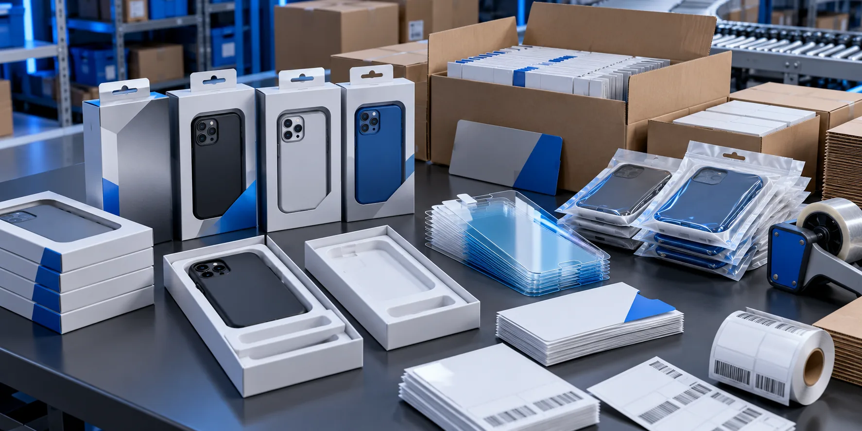 Human case packaging and fulfillment desk